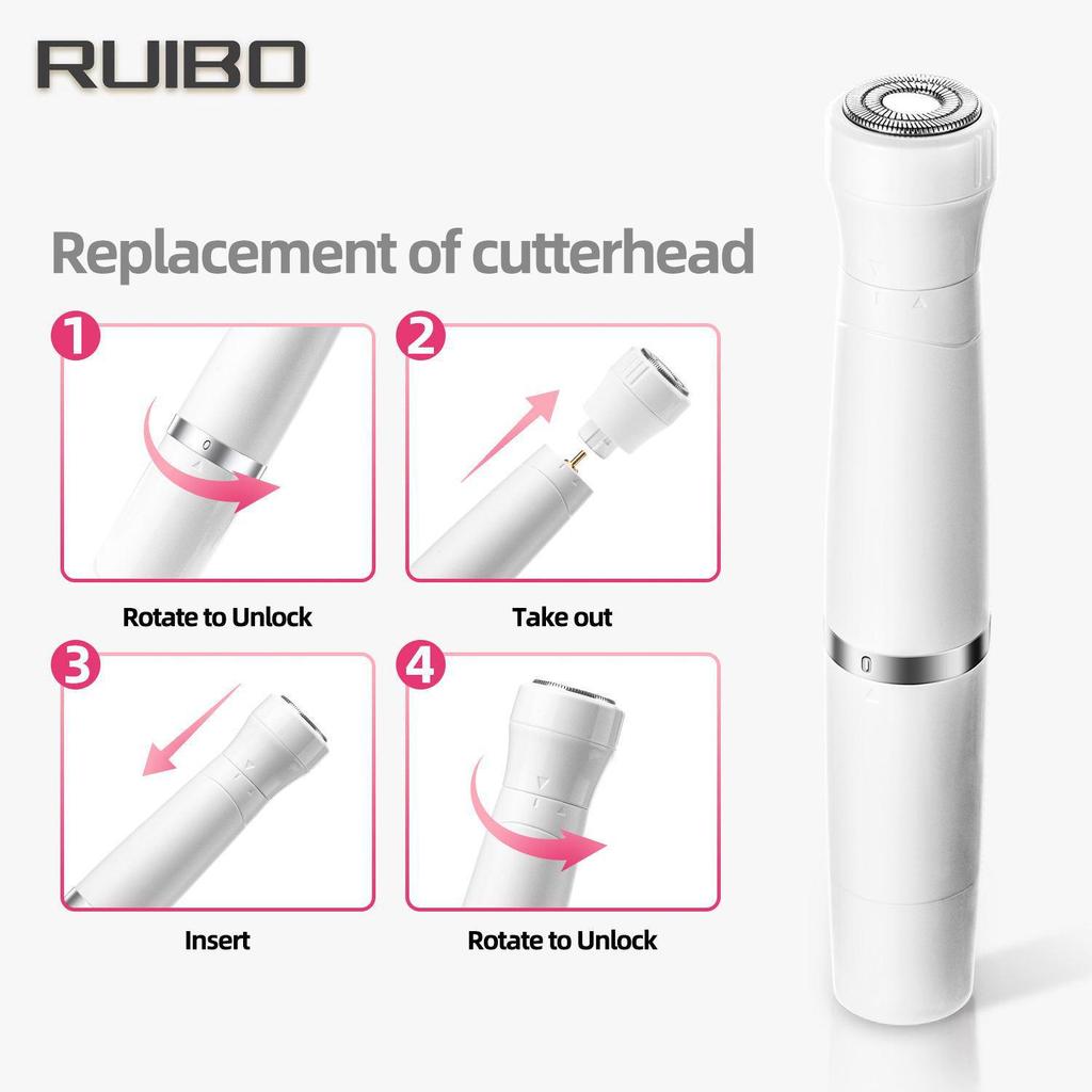 Женская аккумуляторная электробритва 7 в 1 — моющаяся бритва для ног, подмышек и зоны бикини.