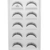New 5 Pairs Natural Mink False Eyelashes Makeup Short Eyelash Extension Fake Eye Lashes Faux Cils Make Up Beauty Cilios