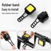 Versatile Bicycle Front Light: Cross-Border Mini, Multi-Function Warning Light for Mountain and Road Bikes