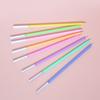 Rainbow Candle Gradient Color Long Pole Candle Birthday Cake Candle Slender Candle Birthday Candle