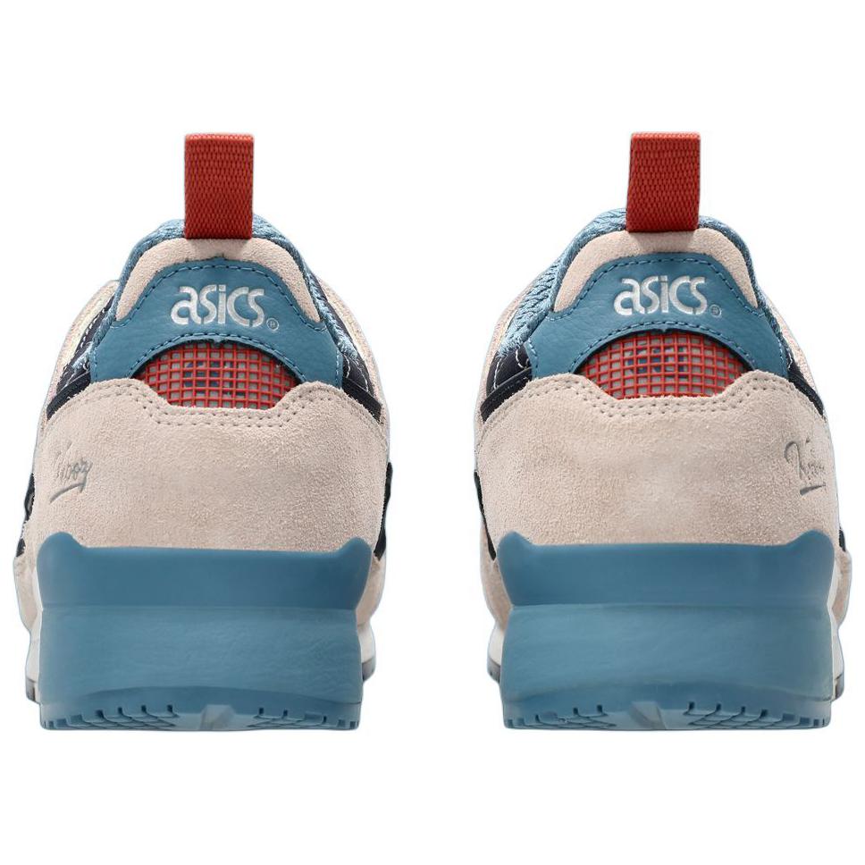 KEBOZ x mita x ASICS Gel Lyte 3 OG Taito Унисекс Кроссовки Кремовый Миндально-Персиковый Темно-синий 1201B030-700