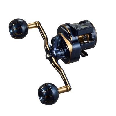 Daiwa Катушка для офшорной ловли с берега Saltiga IC с счетчиком 300-DH