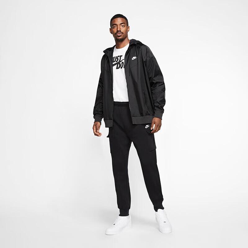 Nike Мужские спортивные брюки из флиса зауженного кроя