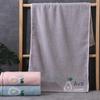 1 PC Towel Cotton Towel Thickened Household Adult Quick-drying Absorbent Wash Face Bath with Pure Cotton Towel Multipurpose Use Absorbent Towels