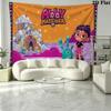 Abby Hatcher Wall Tapestry Aesthetic Wall Hanging Printed Fabric Blanket Decorative Tapestries for Bedroom Living Room Home Decor