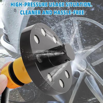 Комплект для промывки шасси с уплотнительным кольцом Эффективная промывка шасси и очиститель днища Быстроразъемное крепление для шланга для легковых автомобилей, грузовиков, внедорожников