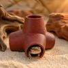 Plastic Three Way Reptile Tunnel Artificial Lizard Hideaway Cave Reptile Resting Cave  Terrarium