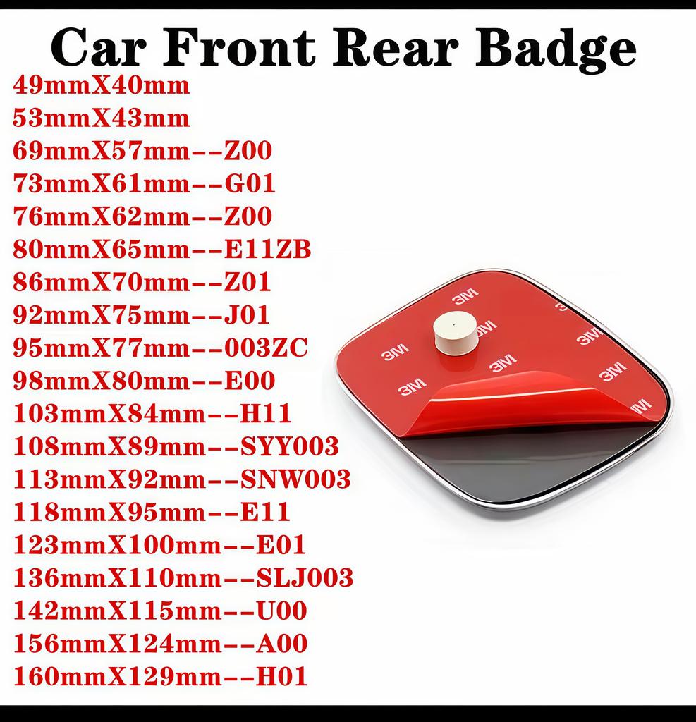 MPC4 1PCS For Honda Fit City Accord Fit VEZEL HRV Odyssey H Emblem Badge Car Hood Grill Rear Trunk Steering Wheel Logo Accessories