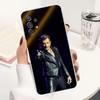 Singer J-Johnny H-Hallyday Phone Case For Samsung S30,S23,S21,S22,S20,Ultra,FE,Lite, S10,S9,S8,PIus,Transparent, Silicone Case