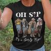 T-Shirt Oh Sip! It's A Girls Trip! Vacation Travel Graphic Tee