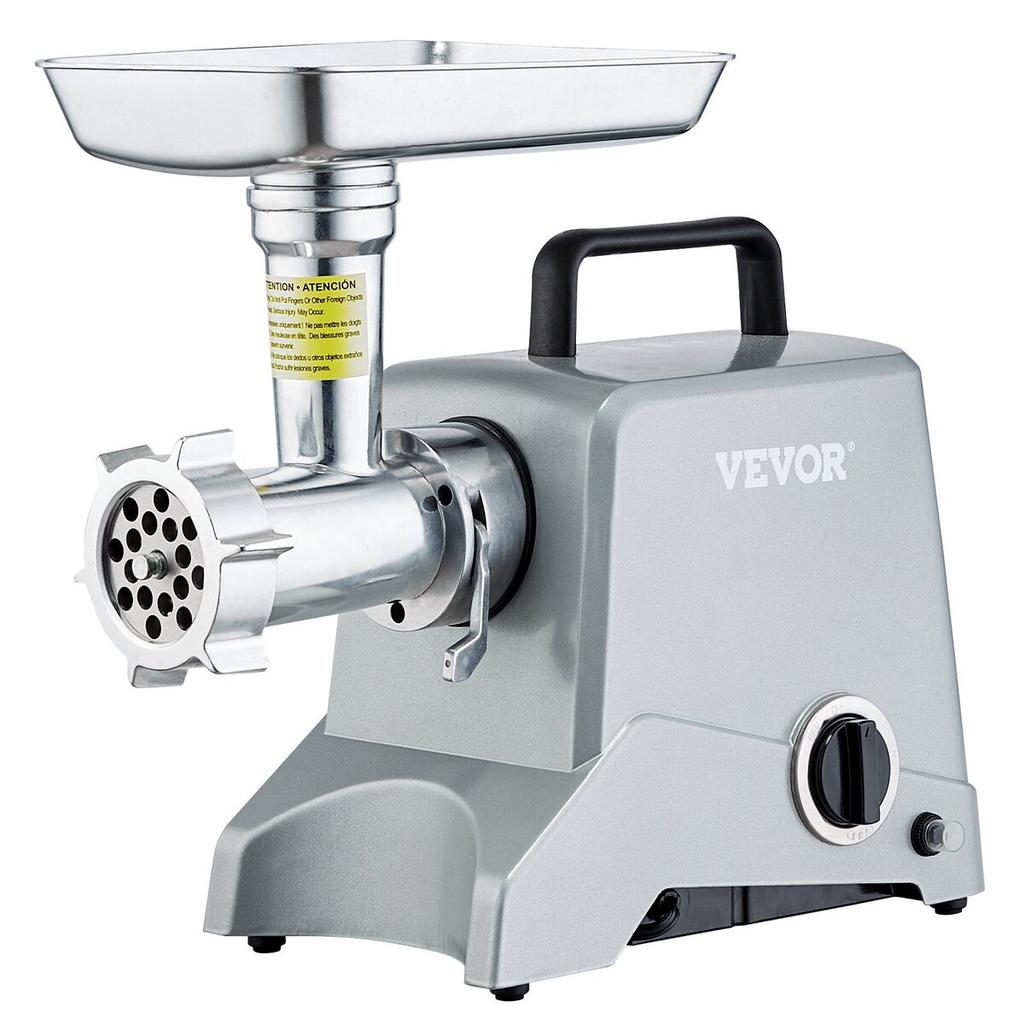 Commercial Electric Meat Grinder 5 Lb/Min Capacity 575W Sausage Stuffer