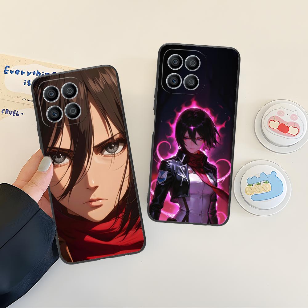 Чехол для мобильного телефона AOT Микаса для Honor 90 80 70 60 50 30 20 10 9 8 7 Pro S SE Lite 5G Цветная Печать Защитный Красивый Роскошный
