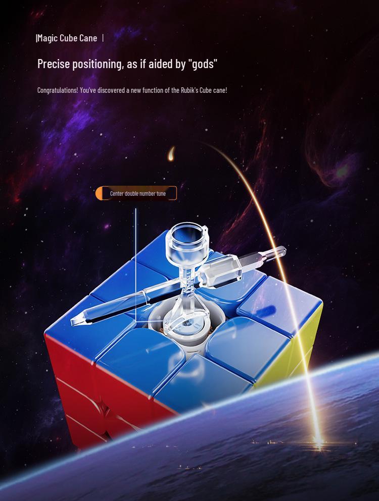 Магический Мир WRM V10 3x3 Магнитный Левитирующий Кубик Рубика: Гладкая, Быстрая Головоломка