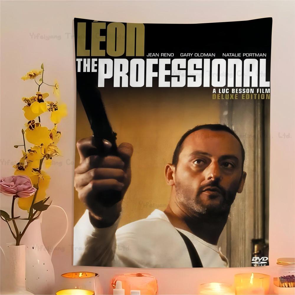 Classic Movie Leon Anime Tapestry Wall Hanging Decoration Household Wall Hanging Home Decor