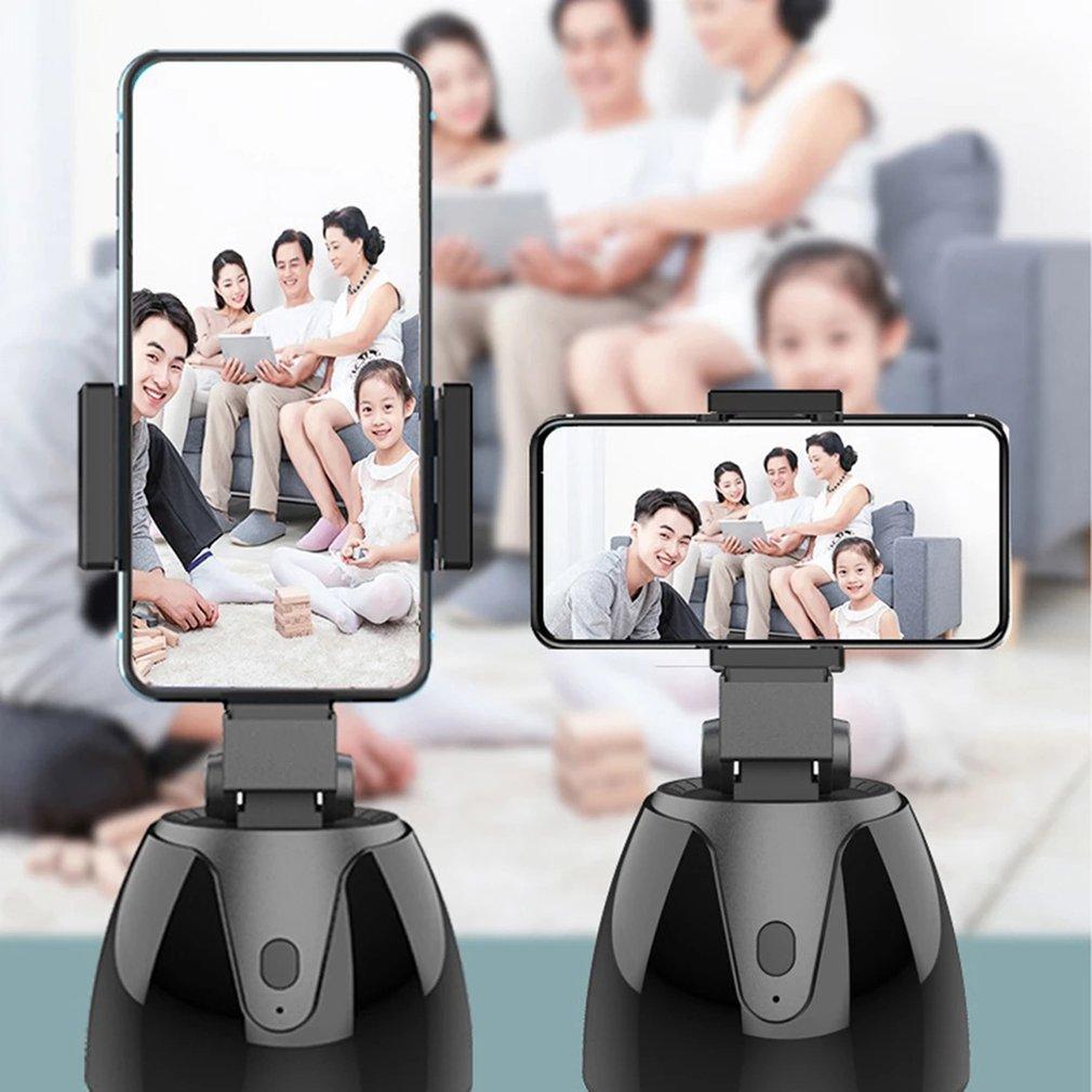 Auto Smart Shooting Selfie Stick 360° Object Tracking Holder All-in-one Rotation Face Tracking Camera Phone Bracket Dropshipping 7