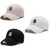 Season S Spring Letter Embroidery Baseball Cap Breathable Outdoor Hat Sunshade