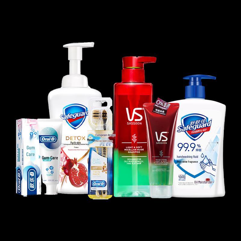 Набор ежедневных средств личной гигиены Safeguard & Oral-B