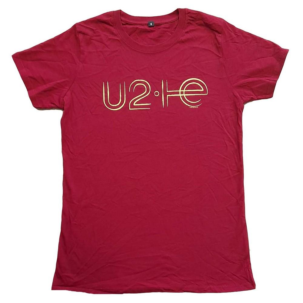 U2 Футболка унисекс для взрослых I+E с датами тура 2015