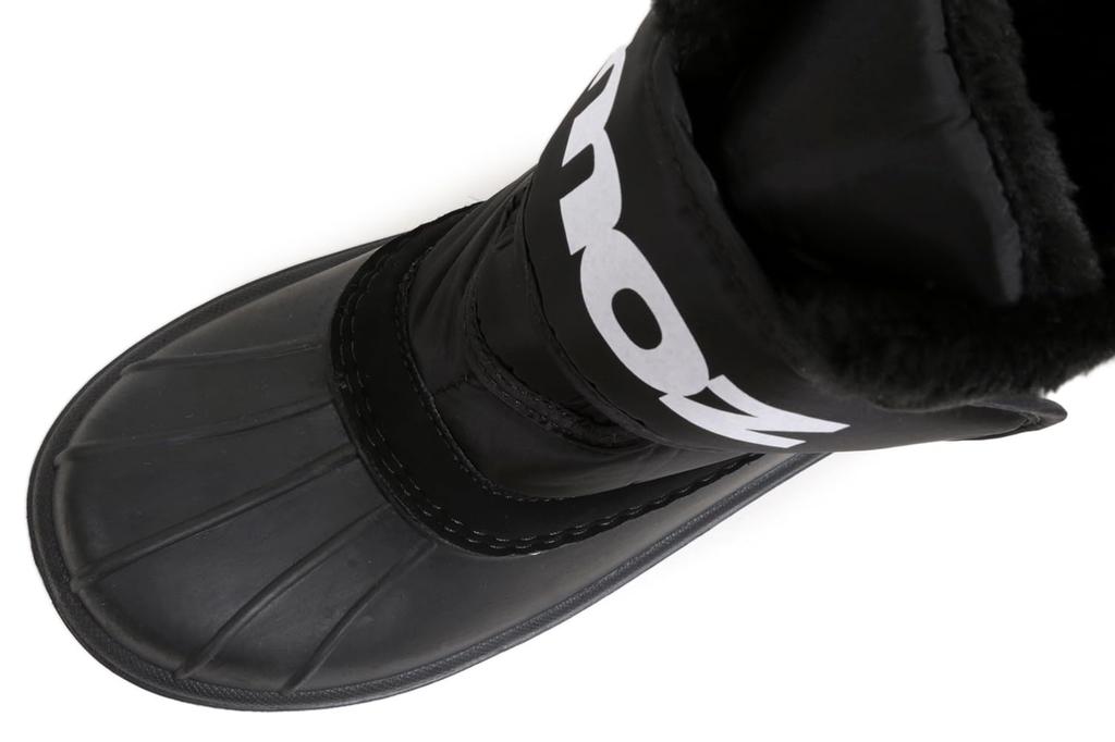 Ботинки Mozu Bean Down, Внутренний боа, Застежка на липучке, Женские, Черные, Размер 25 см