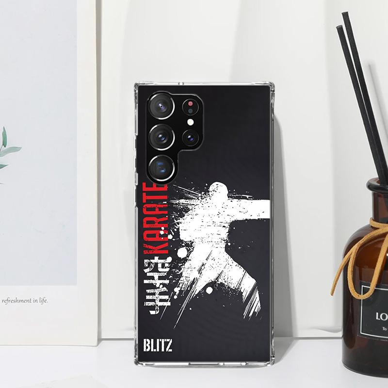 Oyama Kyokushin Karate Phone Case For Samsung Galaxy S25 S24 S23 S22 Ultra S21 FE S20 Plus S10 + S10E Art Fundas Back Cover S24
