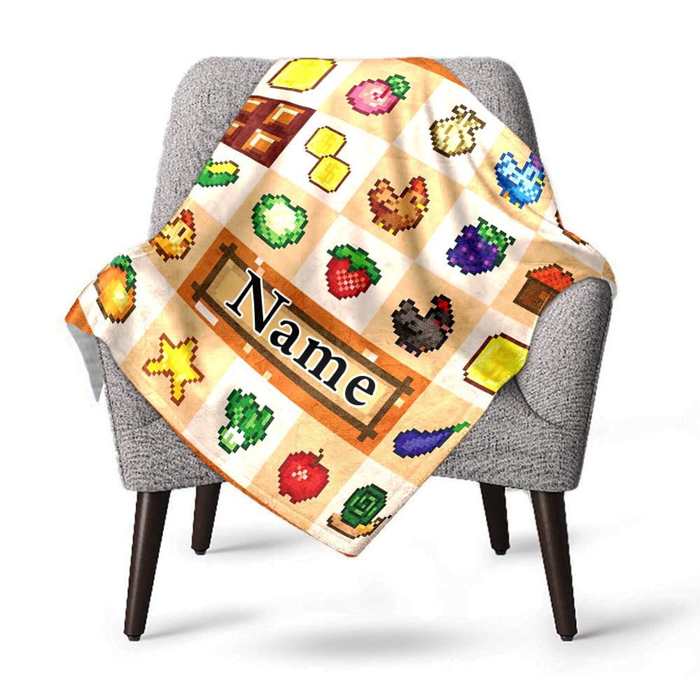 Home Customize Your Name Blankets Comfortable Soft Lightweight Allseason Multipurpose Blanket For Picnics Sofas Offices Beds Living Rooms Perfect Gift