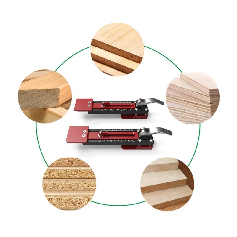 Aluminum  Adjustable Stepped Board Install Wall Panel Install Tool with Double Scale Wall Panel