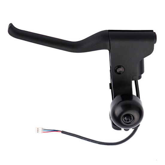 Тормозной рычаг электрического скутера с звонком. Простая установка. Алюминиевый сплав. Велосипедный тормозной рычаг. Аксессуары для рычага тормоза.