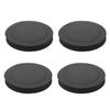 4 Pieces Car Door Speaker Sound Deadening Rings Circular Pad Circle