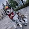 Водонепроницаемый Пончо-дождевик для Собак, Наружный, с Высоким Воротником, Светоотражающий, для Лабрадора, Золотистого Ретривера, Корги, Одежда для Собак Среднего и Большого Размера