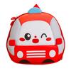 Children Cartoon Hard Shell Backpack With Oxford Fabric And Ergonomic Straps For School Use