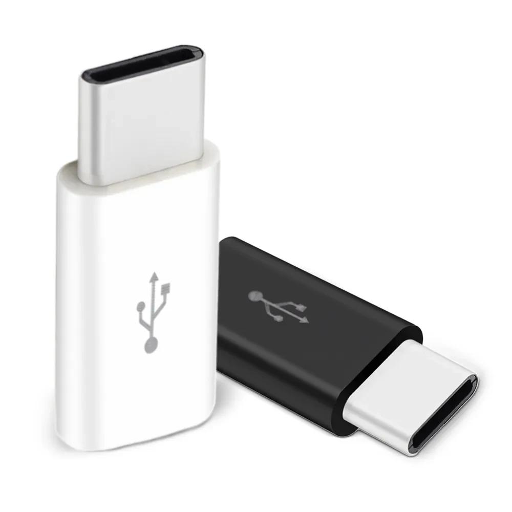 1/5/10 шт. Micro USB Female to Type C Male адаптер-конвертер для Android смартфона планшета USB-C зарядное устройство конвертер разъем