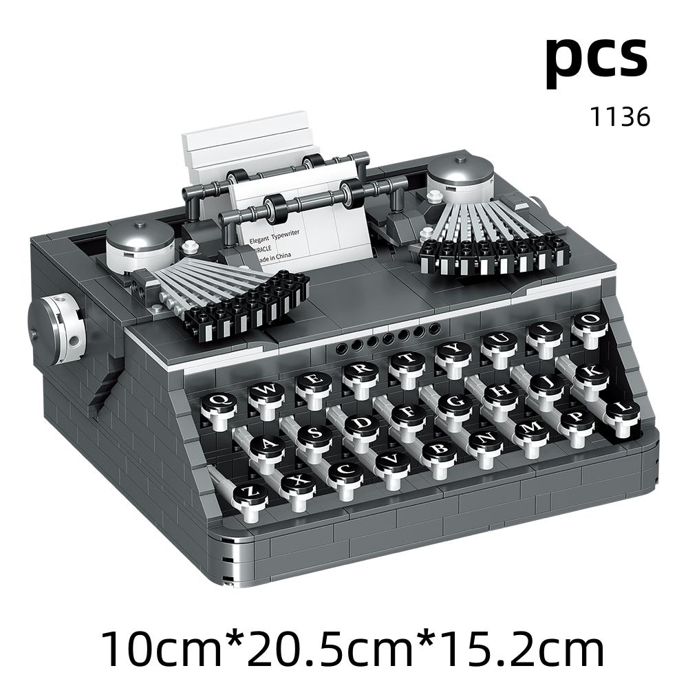 Retro-Inspired Vintage Radio Building Blocks Set Creative&Educational Toy Unique Vintage Collectible MustHave Home Decor Piece