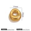 5 шт. Нержавеющая сталь с PVD-покрытием 18K Английские буквы от A до Z Подвески для DIY Водонепроницаемые Ювелирные изделия Подарок Ручная работа DIY Аксессуары