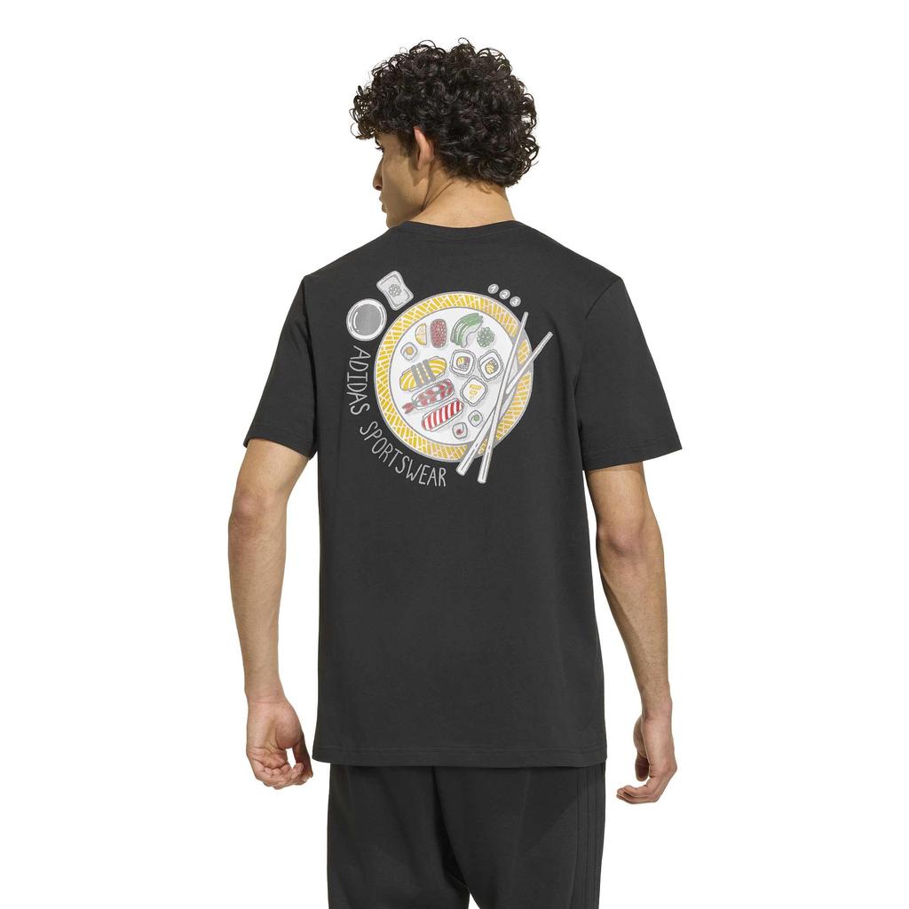 SUSHI JP JG202 Черный 3L [Adidas] Мужская футболка с коротким рукавом (KS5078)