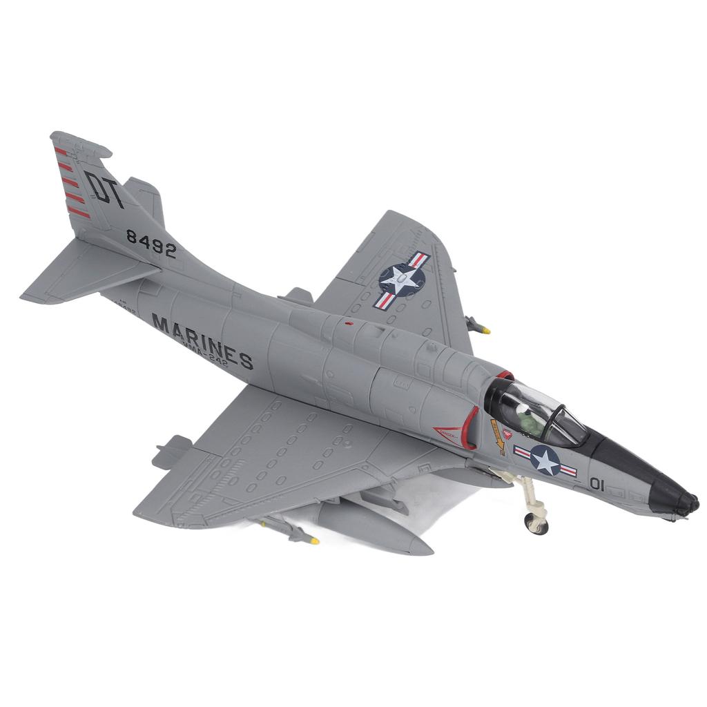 1:72 Diecast Airplane Model Alloy Home Store Simulated Lifelike Aircraft Toy Decoration Collection
