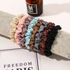 1 шт. Маленькие 6 см атласные шелковые резинки для волос эластичные резинки для волос женские однотонные держатели для хвостика резинки для волос резинки для волос аксессуары для волос для девочек