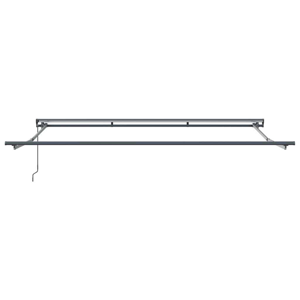 Retractable Awning Frame Blue and White 400 x 300 cm