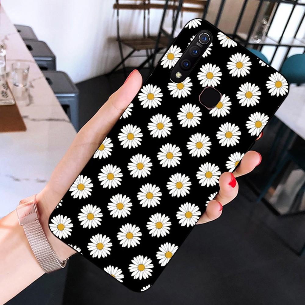 Чехол для телефона с цветочным рисунком ромашки для Huawei Y9 6 7 5 Prime Enjoy 7s 7 8 plus 7a 9e 9plus 8E Lite Psmart Shell