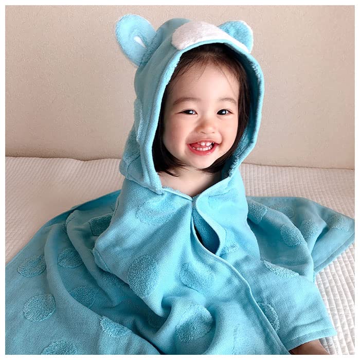 Полотенце для ванной SOF с капюшоном, сертифицированный бренд полотенец Imabari [Contex] <50763-107> (Синий кобальт)