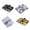 180 Degree Positioning Folding Hinges Flap Door Limit Hinges Furniture Folding Door Flat Hinges Zinc Alloy Hardware
