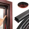 1 рулон силиконовой уплотнительной ленты для дверей и окон, звукоизоляция, теплоизоляция и ветрозащитная уплотнительная лента