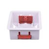 White Wall Socket Cassette Junction Box Wall Switch Box Durable Gypsum Board Lining Box  Home