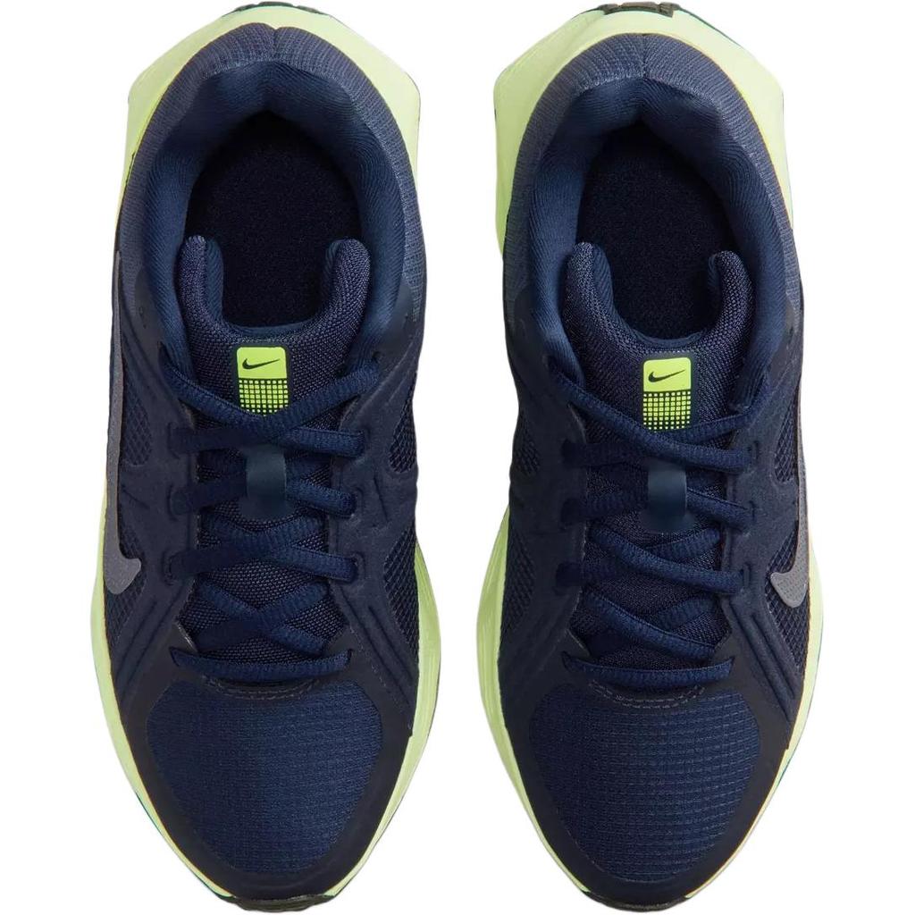 Nike Metro Tek Удобные Мягкие Низкие Детские Беговые Кроссовки Унисекс Беговые Кроссовки Синие HQ2007-401