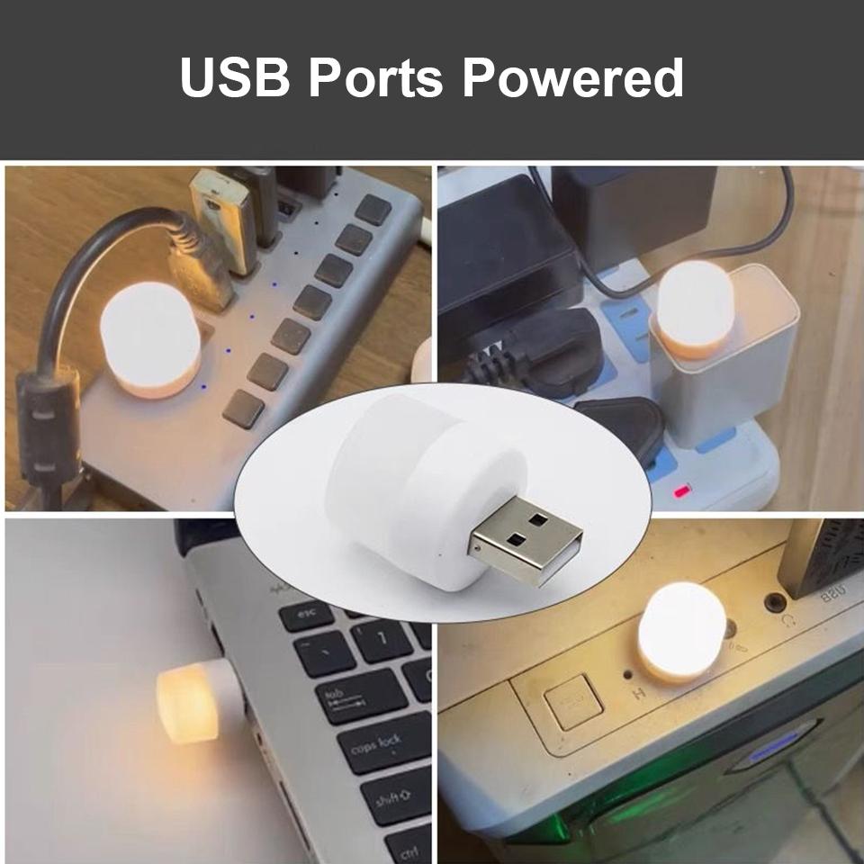 USB-подключаемая лампа, светодиодная USB-светильник для книг, защита глаз, лампа для чтения, настольные лампы для Power Bank, ПК, ноутбука, ночника