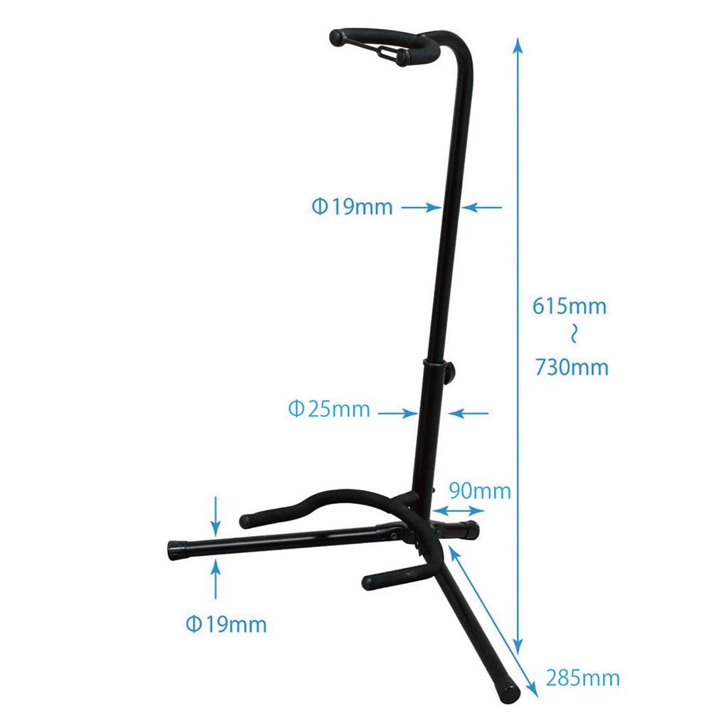 Изделие обрабатывается японской гитарной стойкой Kiktani Совместимо с лаком Поставляется с резиной для предотвращения [Надежная компания] покрытия, падения, GS-101B