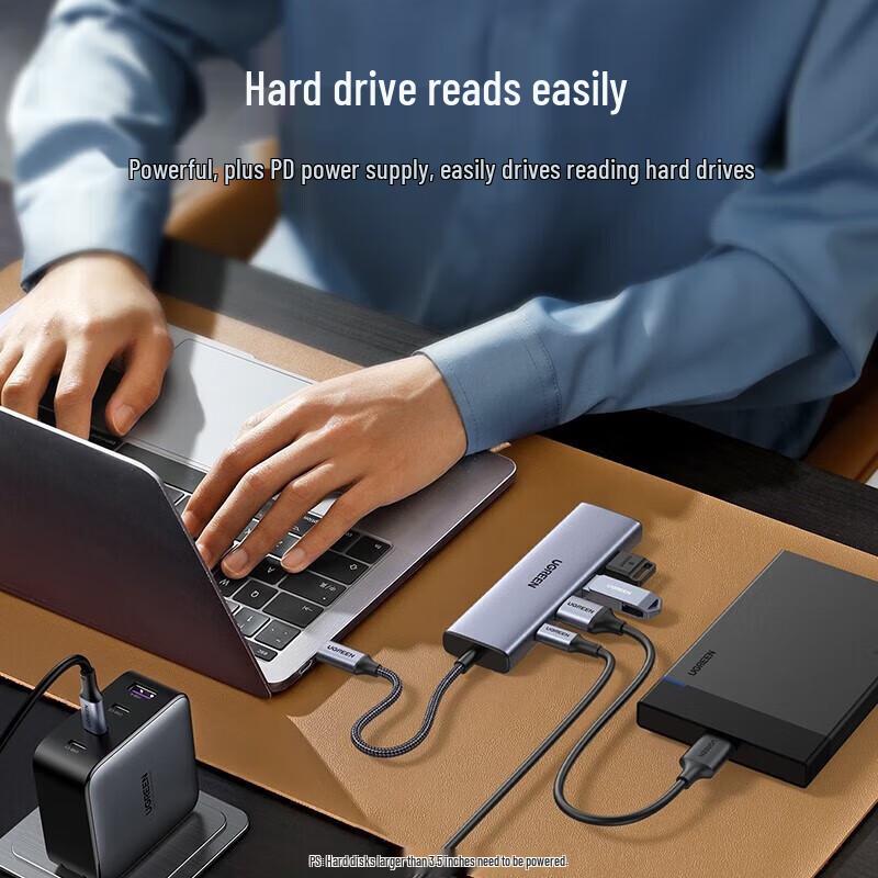 UGREEN USB-C Hub with HDMI, USB 3.0 & PD Charging