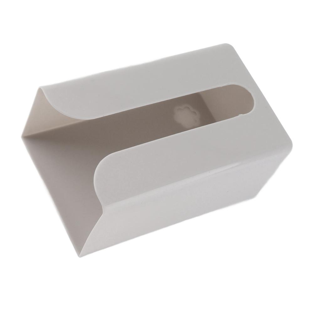 Настенный держатель для салфеток без сверления, коробка для бумажных полотенец, органайзер для туалетной бумаги для домашнего использования