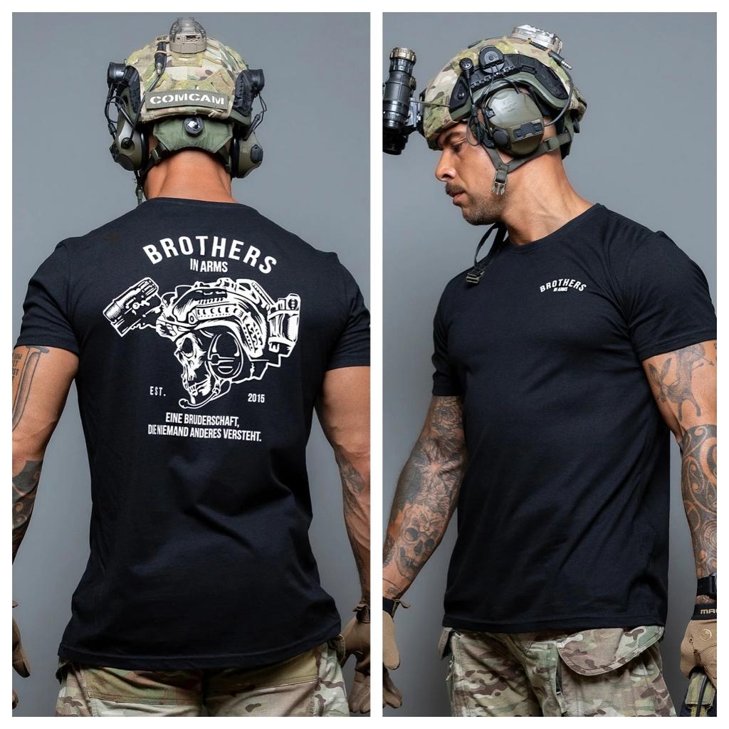 Классическая футболка с графическим принтом Brothers in Arms, хлопковая, унисекс, летняя, уличная одежда