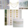 Multi-color Star Paper Garland Perfect For Making Your Event Shine Bright