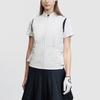 Fila Golf Series Stand Collar Woven Sports Vest Women Vest Jade-White A11W415709F-WT